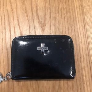 Moschino black wallet
